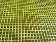 Rejas resistentes a la corrosión del suelo del plástico reforzado fibra de vidrio de FRP
