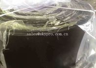 Esponja natural de goma de la hoja no del skirtboard de goma negro del amianto, anchura de 1mm-100m m