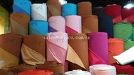 Cuero sintético 100% de la PU para el cuero de la tapicería de la ropa del sofá con imitación de cuero de impresión grabada en relieve del cuero de Rexine