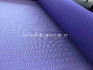 Diseño de encargo de la patente de la estera de la yoga de la TPE de Eco de los dobles capa coloridos, gravedad ligera