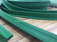 Banda transportadora durable blanca/del verde resistente profesional del PVC del listón de la falda del PVC para la industria alimentaria