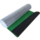 Color verde, material de caucho de tipo 2 mm ESD, alfombra de suelo de caucho antistatico