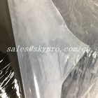 El rollo claro transparente suave de la hoja de la goma de silicona, FDA cortó el rollo del silicón con tintas