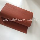 Hoja suave texturizada del caucho de esponja del silicón, densidad 0.4~0.9 G/Cm3