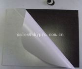 superficie lisa de la hoja de goma magnética auta-adhesivo negra gruesa de 0.2-10m m