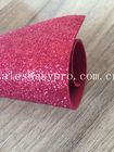 Hoja impresa rojo brillante de la espuma de EVA del brillo con no la descoloración del acetato adhesivo del vinilo del etileno