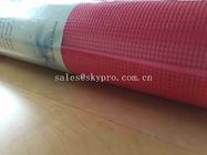 Estera roja impresa aduana durable de la yoga de EVA, hojas del gomaespuma para el club de fitness