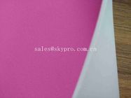 rosa elástico grueso SBR de 1m m el alto enrarece la tela EVA del neopreno con la hoja del caucho de la capa del jersey del poliéster