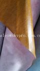 Alto del color sólido de la PU del cuero cuero artificial limpio sintético ligero impermeable 100% de la PU de la resistencia de abrasión fácilmente