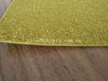 Tipo llano brillante decorativo de la espuma de EVA de los colores más finos del verde que brilla para los juguetes