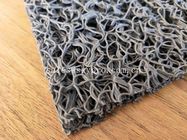 Material de goma suave azul marino de la alfombra del rollo del vinilo del PVC de las esteras del lazo del vinilo de las esteras