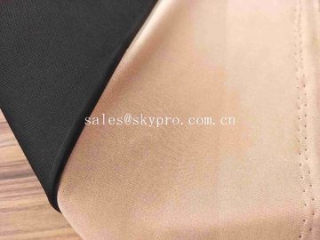 Textura a prueba de calor suave revestida de las telas 3m m del neopreno del CR de la espuma cerrada de la célula