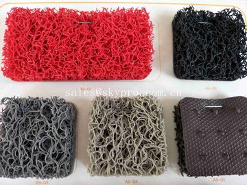 Estera multicolora del piso del PVC de la aduana del grueso de goma al aire libre durable de las esteras 5m m