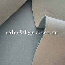 Impermeabilice la tela negra blanca de revestimiento doble del lycra de los lados del rollo dos de la tela del neopreno de 2.5m m