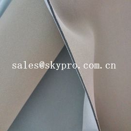 Impermeabilice la tela negra blanca de revestimiento doble del lycra de los lados del rollo dos de la tela del neopreno de 2.5m m