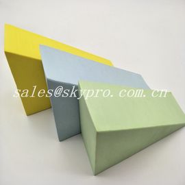 Juguetes educativos de la luz 3D EVA de la seguridad de la espuma de los ladrillos coloridos preciosos de la hoja