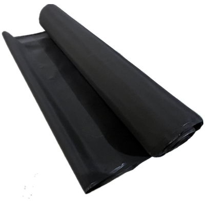 Tejido de nylon recubierto de Hipalon negro 500D Matte CSM Tejido de Hipalon para mochila de 1,0 mm de espesor