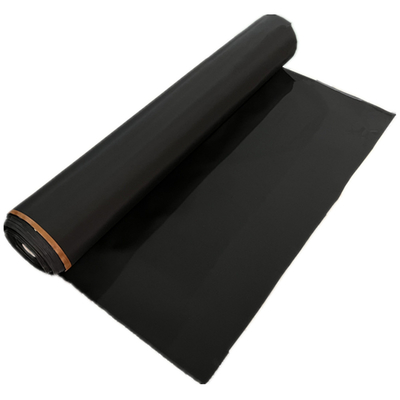 Tejido de nylon recubierto de Hipalon negro 500D Matte CSM Tejido de Hipalon para mochila de 1,0 mm de espesor