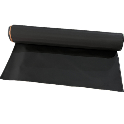 Tejido de nylon recubierto de Hipalon negro 500D Matte CSM Tejido de Hipalon para mochila de 1,0 mm de espesor