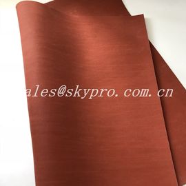 Hoja de goma hecha espuma industrial del neopreno del silicón que corta con tintas 1-12 milímetros de grueso