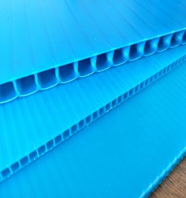 Hoja corrugada de plástico PP reciclable impermeable de tamaño personalizado para embalaje de cajas