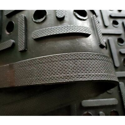 Área húmeda agujero de drenaje antideslizante de suelo de goma para taller de cocina industrial