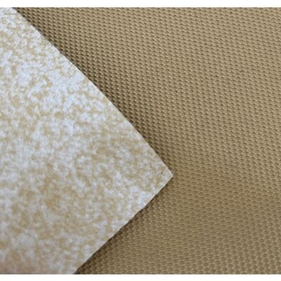 Hoja de caucho natural para suela exterior para sandalias, hoja de caucho neolítico antideslizante para zapatos de cuero