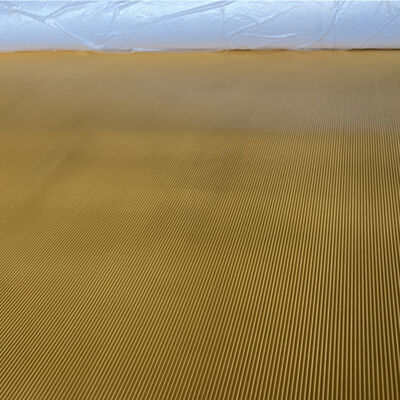 Fine Ribbed Surface Anti Slip Natural Gum Rubber Sheet for Sole
