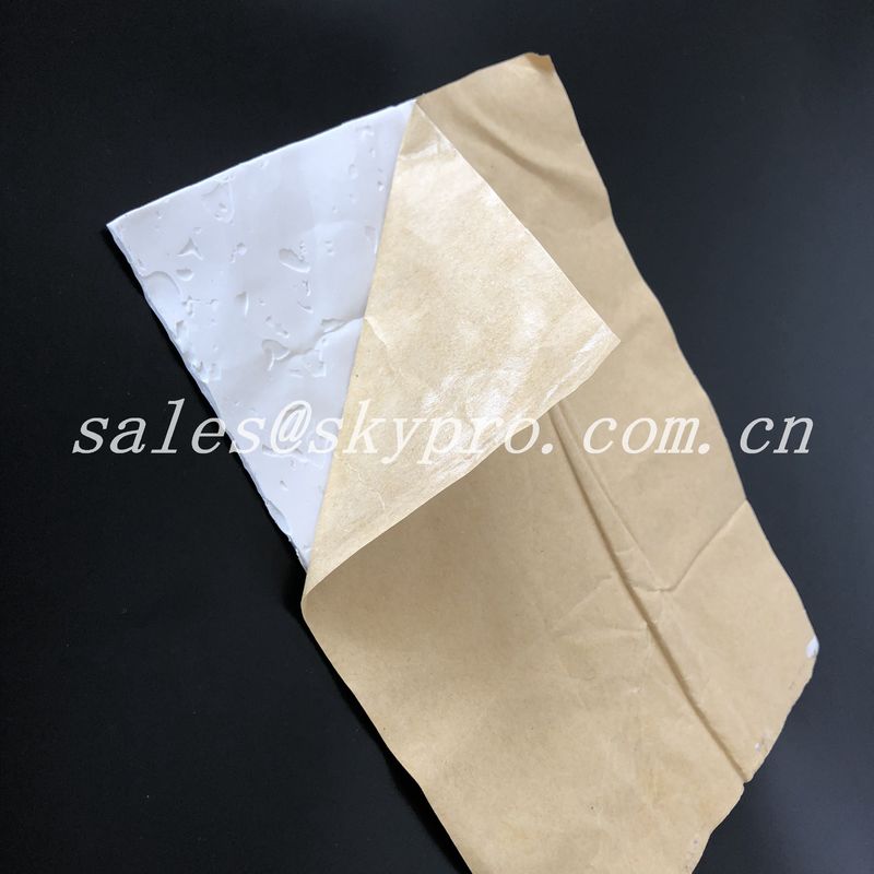 Goma butílica de goma auta-adhesivo del papel de aluminio de la cubierta de la hoja del aislamiento
