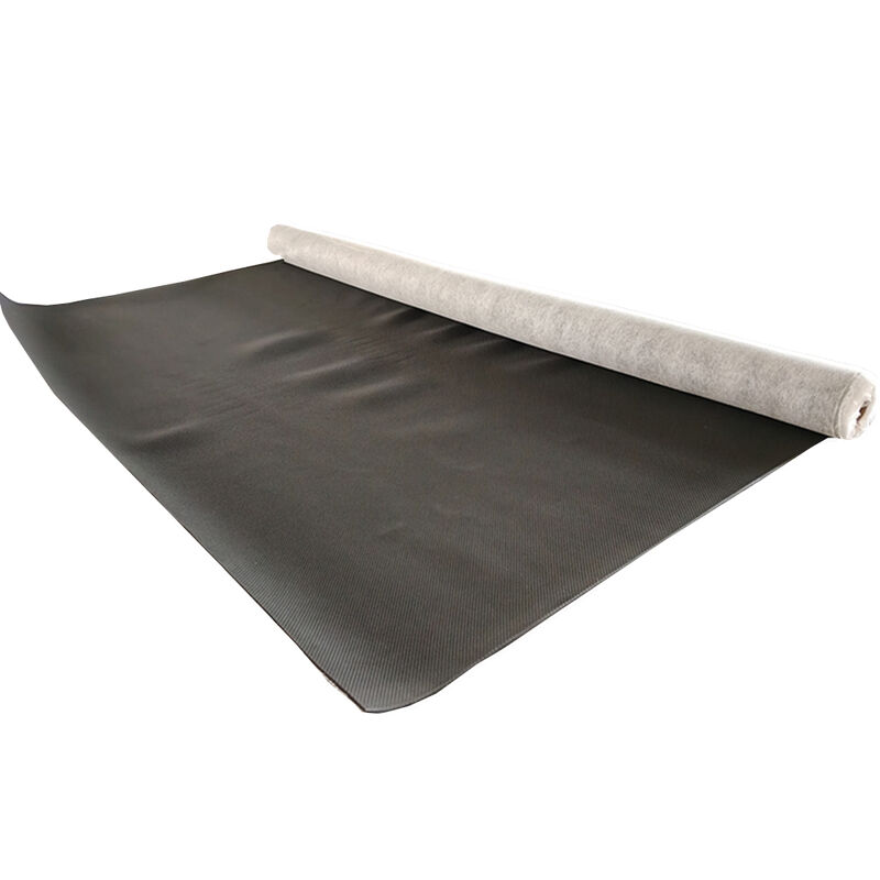 Rollo de tejido de neopreno negro suave resistente al agua y al calor para aplicaciones industriales y médicas