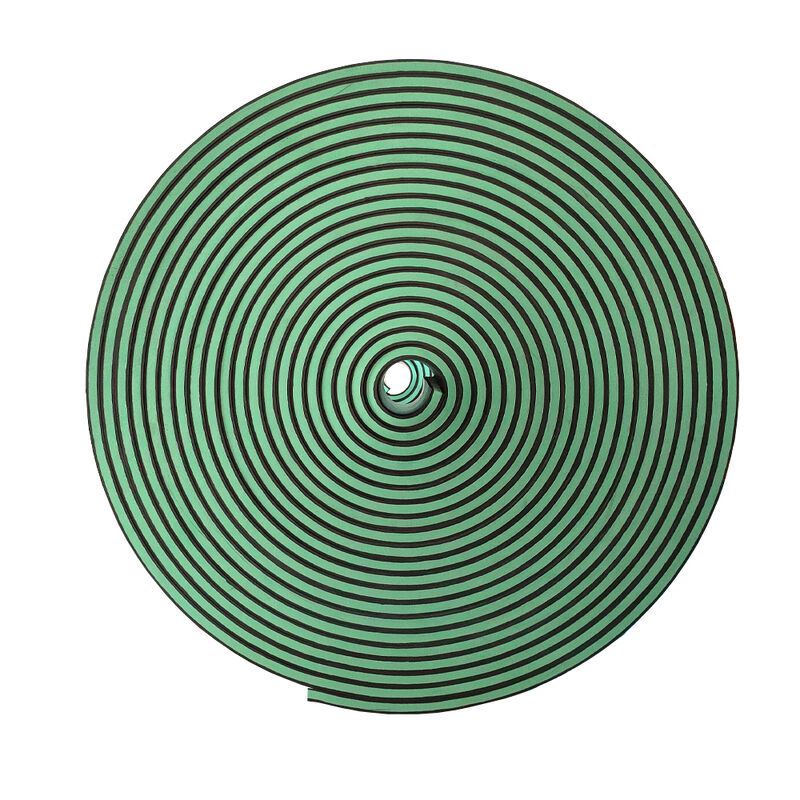 70 Shore A Hardness Rubber Skirting Board con un 300% de elongación y una resistencia a la tracción de 2,5 a 6,0 MPa