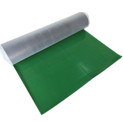 Color verde, material de caucho de tipo 2 mm ESD, alfombra de suelo de caucho antistatico