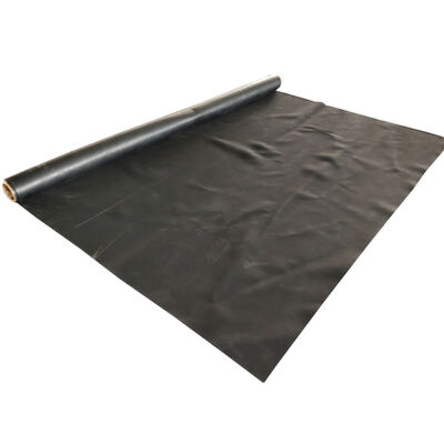 0.3-1 mm espesor negro NBR impermeable retardante de llama papel de goma industrial