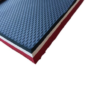 EVA multicapa con patrón elíptico antideslizante para la fabricación de láminas de caucho para suelas de zapatos SCR
