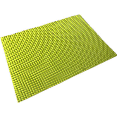 6 mm de pisos de PVC piramidal antideslizante de papel de alfombra de vinilo para almacén/fábrica/gimnasio.