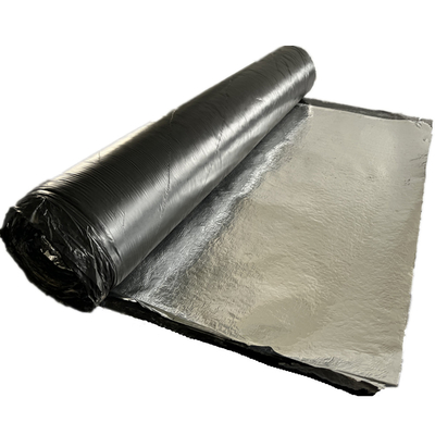 Cinta del sellante de la goma butílica de la prenda impermeable del papel de aluminio para el aislamiento del tejado del metal